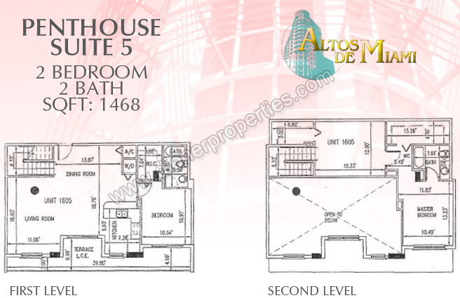 Altos de Miami Condo Floor Plans